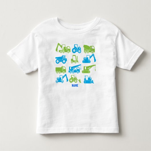Apparatuur voor de bouw van kabelbanen kinder shirts (Voorkant)