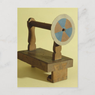 Apparatuur voor de theorie van kleuren briefkaart