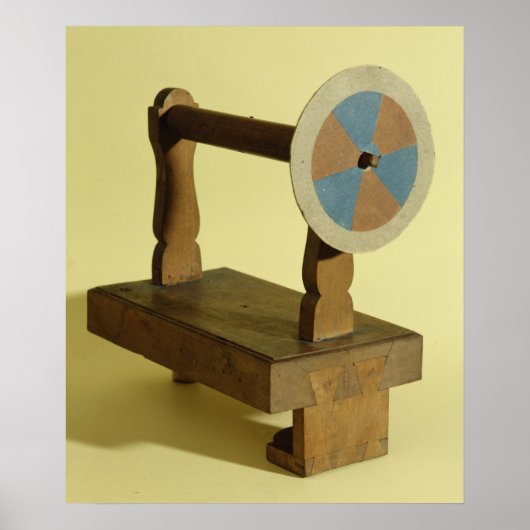 Apparatuur voor de theorie van kleuren poster (Voorkant)