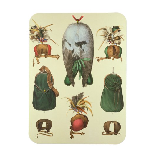 Apparatuur voor Falconry, van 'Traite de Fauconner Magneet (Verticaal)