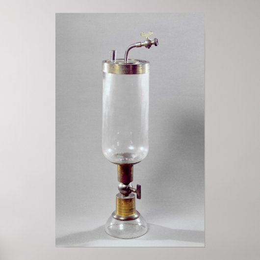 Apparatuur voor het bestuderen van gas poster (Voorkant)