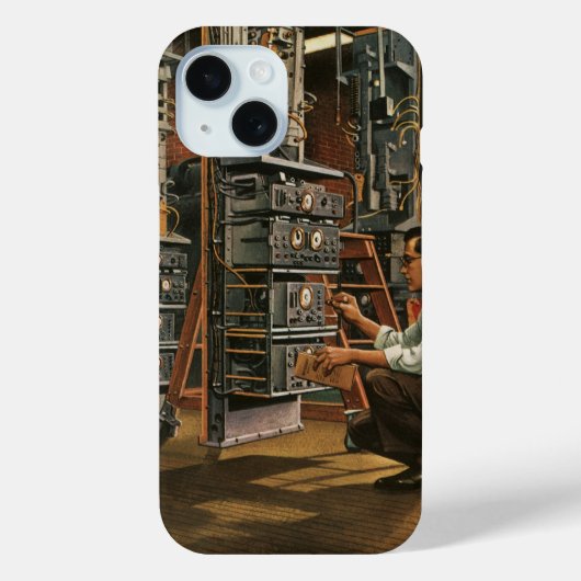 apparatuur voor het repareren van radiotechnici Case-Mate iPhone case (Achterkant)