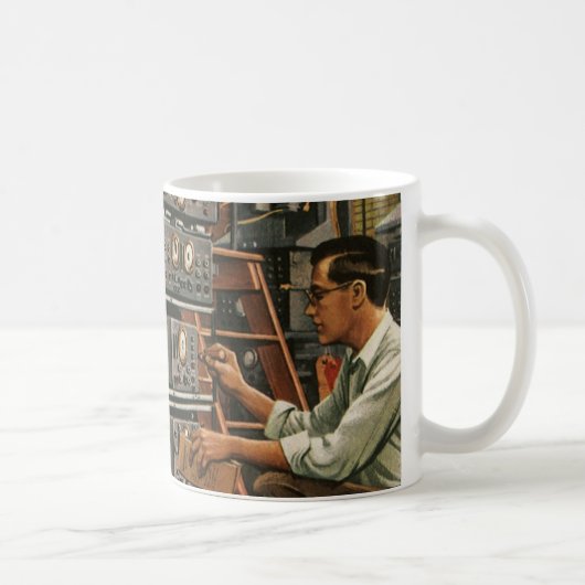  apparatuur voor het repareren van radiotechnici koffiemok (Rechts)