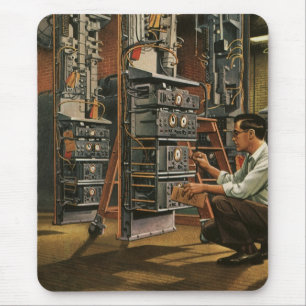  apparatuur voor het repareren van radiotechnici muismat