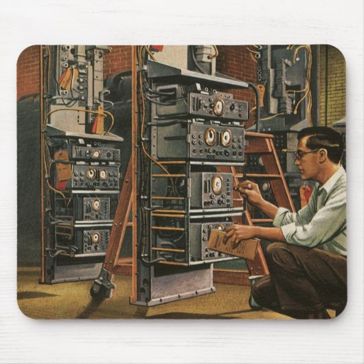  apparatuur voor het repareren van radiotechnici muismat (Voorkant)