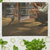 apparatuur voor het repareren van radiotechnici theedoek (Gevouwen)