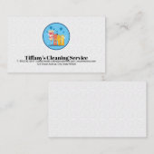 Apparatuur voor het schoonmaken van het huis | Ach Visitekaartje (Voorkant / Achterkant)