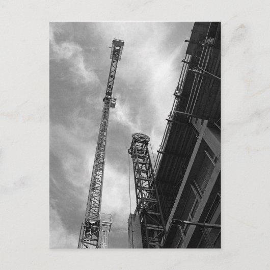 Apparatuur voor kraanbouw en tegen gewicht briefkaart (Voorkant)