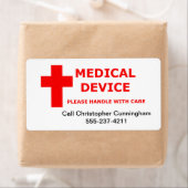 Apparatuur voor medische apparaten etiket (Insitu)