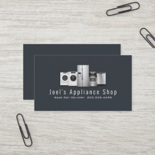 Apparatwinkel, Installatie, Reparatie Visitekaartje