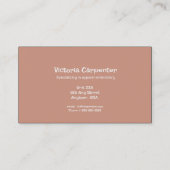 Apparel Embroidery Visitekaartje (Achterkant)