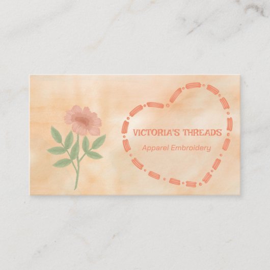 Apparel Embroidery Visitekaartje (Voorkant)
