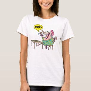 Apparel Fine Jersey T-Shirt/Bingo voor vrouwen T-shirt