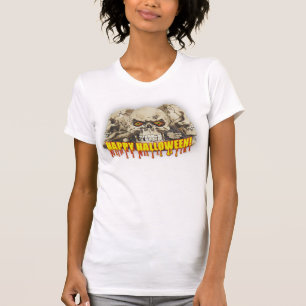 Apparel Fine Jersey T-Shirt/Skulls, dames T-shirt