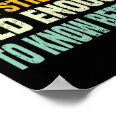 Apparently I Am Still Not Old Enough To Know Bette Poster (Hoek)