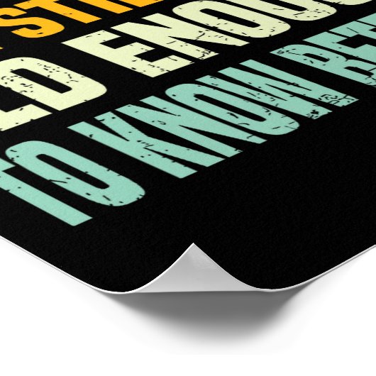 Apparently I Am Still Not Old Enough To Know Bette Poster (Hoek)