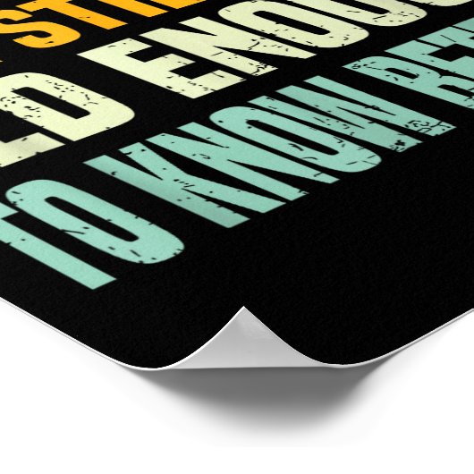 Apparently I Am Still Not Old Enough To Know Bette Poster (Hoek)