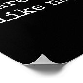 Apparently I Like Naps Funny Lazy Quote  Poster (Hoek)