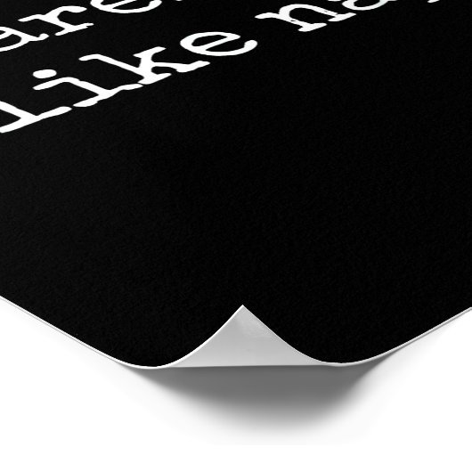 Apparently I Like Naps Funny Lazy Quote  Poster (Hoek)