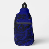 Apparition in Deep Blue Sea Sling Bag (Voorkant)