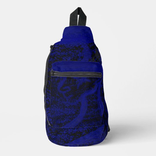Apparition in Deep Blue Sea Sling Bag (Voorkant)