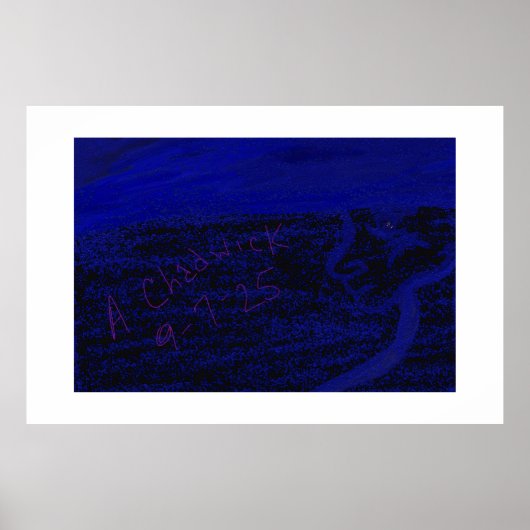 Apparition in the Sea Poster (Voorkant)