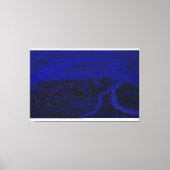 Apparition in the Sea Stretched Canvas Print (Voorkant)