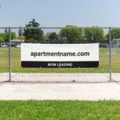 Appartement community website nu leasen wit spandoek (Insitu)