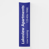 Appartement Gemeenschap Nu Leasing Telefoonnummer  Spandoek (Verticaal)