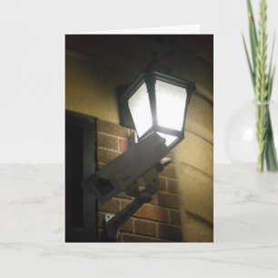 "Appartement Licht & Beveiligingscamera" Get Well Kaart