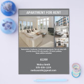  appartement te huur flyer (Enkel)