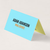 Appartementen & Huizen - Makelaar QR Gevouwen Visitekaartje (Achterkant)