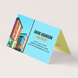 Appartementen & Huizen - Makelaar QR Gevouwen Visitekaartje