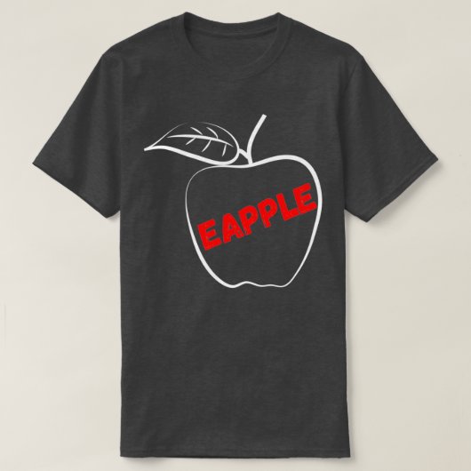 appel 2 2 t-shirt (Design voorkant)