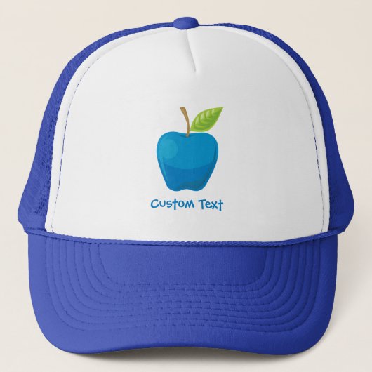 Appel Blauw Trucker Pet (Voorkant)