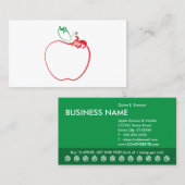 appel bloedig klantenkaartje (Voorkant / Achterkant)