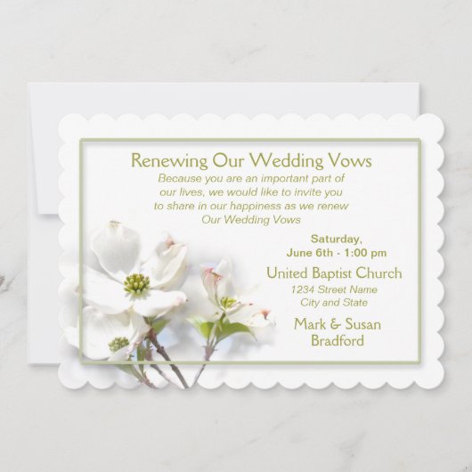 APPEL BLOSSOM DIE STEMMEN VERLENEN/WEDDING INVITAT KAART (Voorkant)
