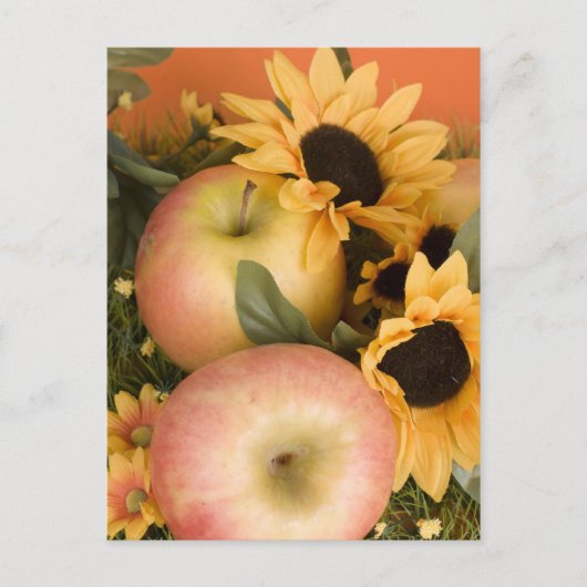 appel briefkaart (Voorkant)