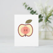 appel briefkaart (Staand voorkant)