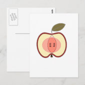 appel briefkaart (Voorkant / Achterkant)