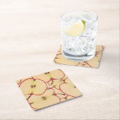 Appel coaster kartonnen onderzetters (Insitu)