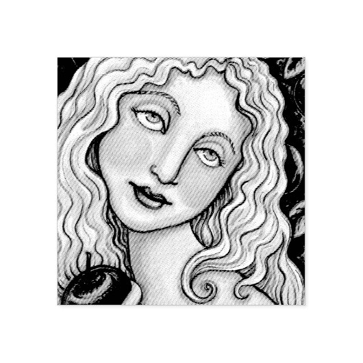 APPEL EN EVE FOLK ART, EDEN RUBBER STEMP *Aangepas Rubberstempel (Afrduk)