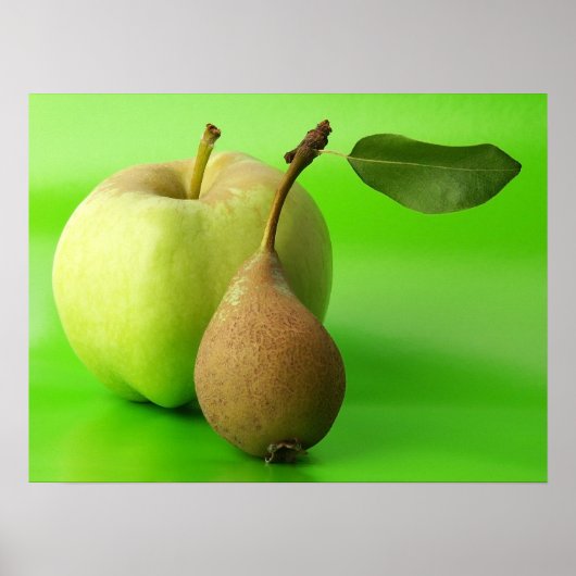 Appel en peren poster (Voorkant)