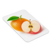 Appel en sinaasappel magneet (Rechterzijde)