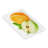 Appel en sinaasappel magneet (Rechterzijde)