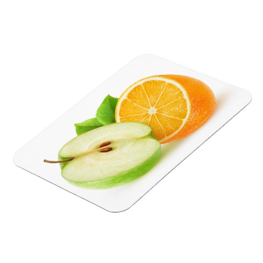 Appel en sinaasappel magneet (Linkerzijde)