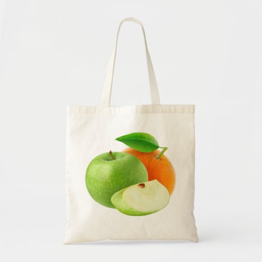 Appel en sinaasappel tote bag (Voorkant)