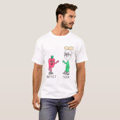 appel en ui t-shirt (Voorkant volledig)