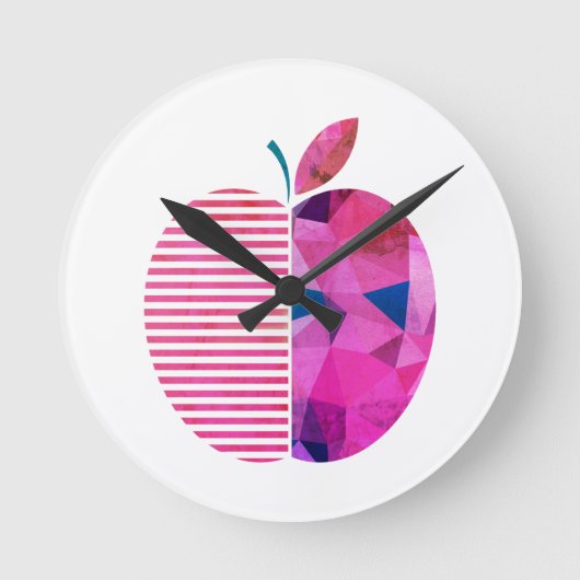 Appel, Fruit, Gezond Ronde Klok (Voorkant)