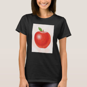 Appel Fruit Voedsel Vegan Vitaminen Fruit Appel T-shirt